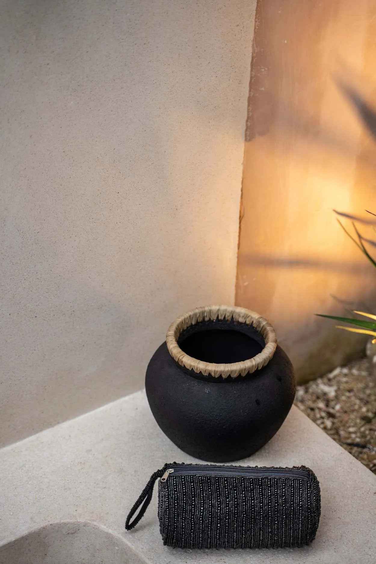 The Styly Vase - Black Natural - S - Bambuá