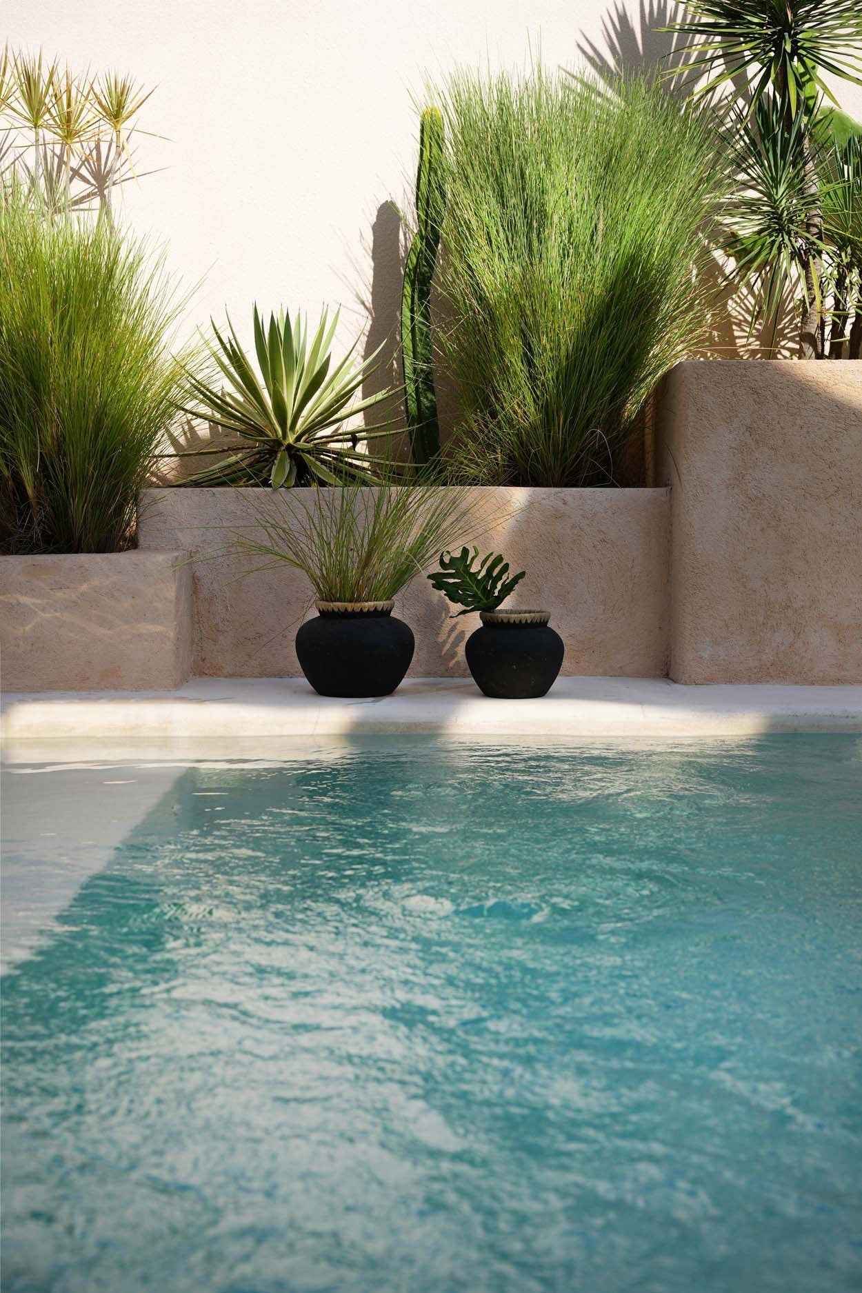 The Styly Vase - Black Natural - S