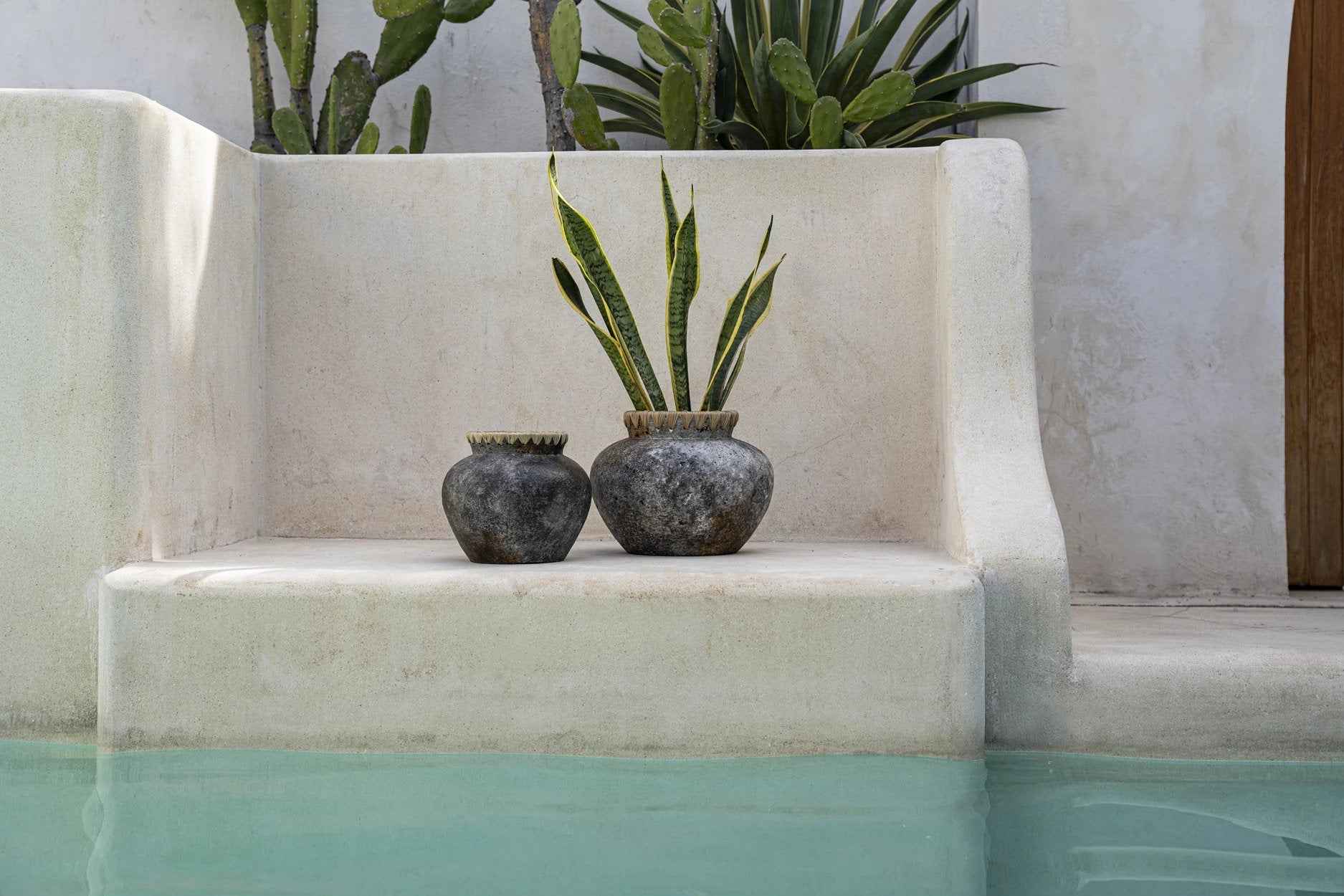 The Styly Vase - Antique Grey - M - Bambuá