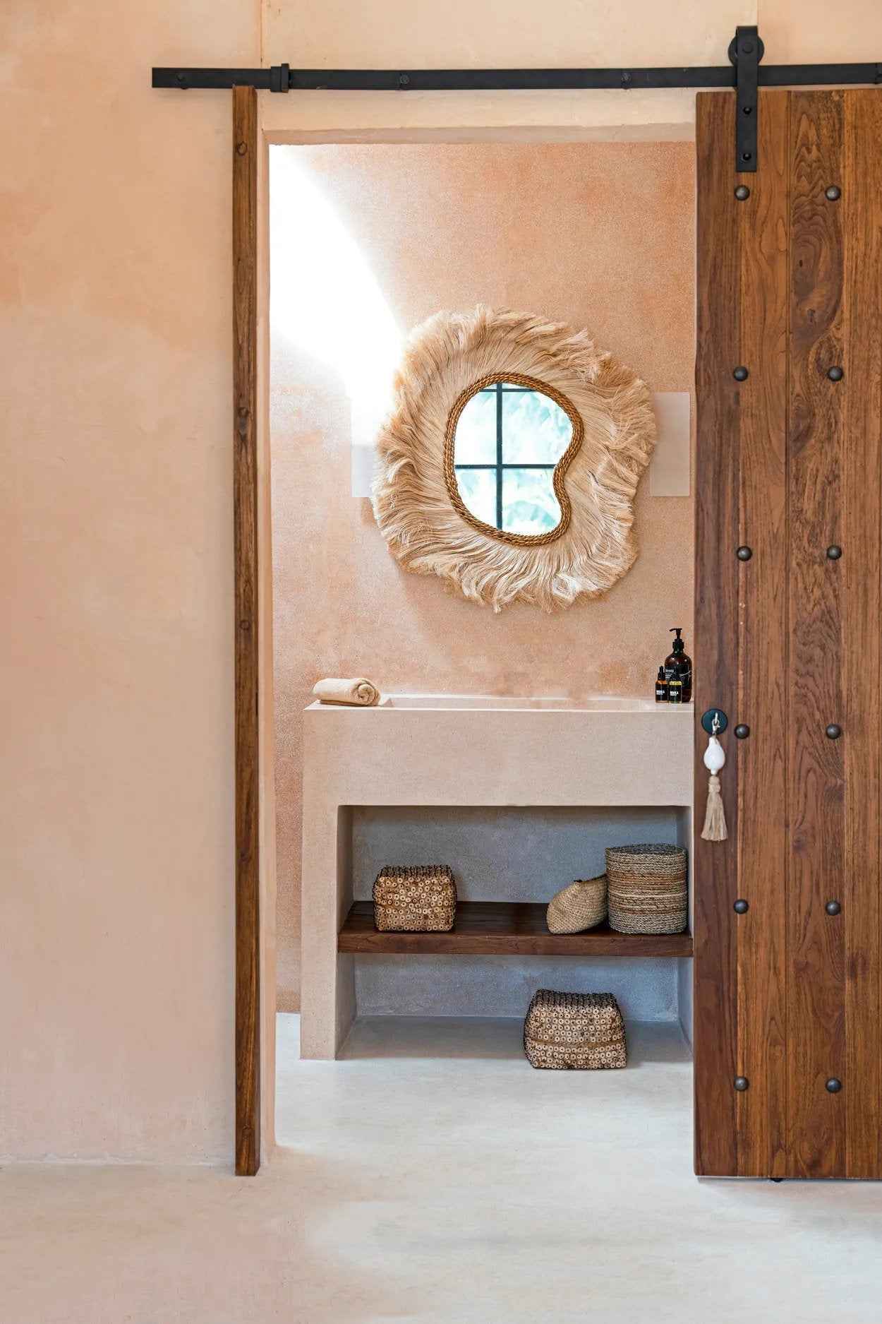 The La Principessa Mirror - Natural - L - Bambuá