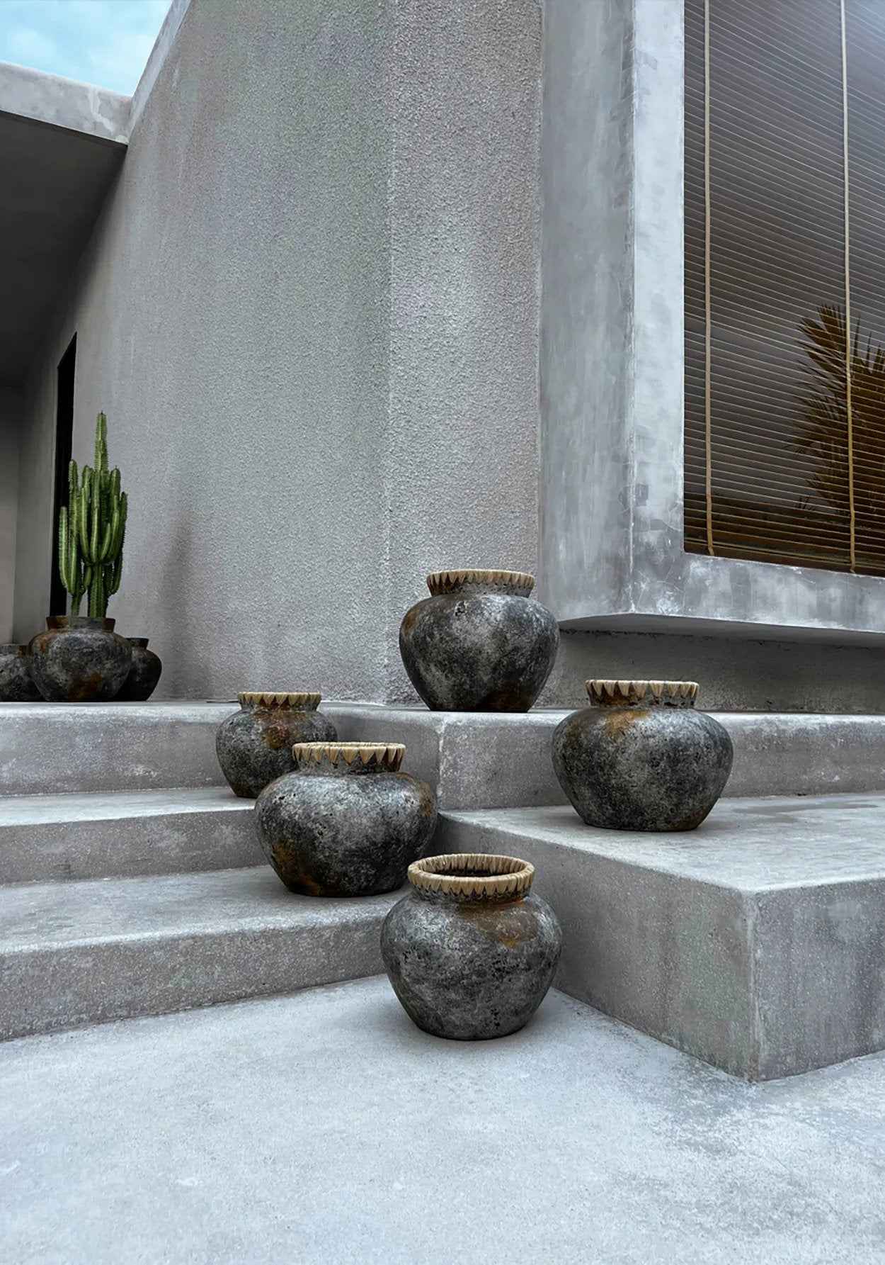 The Styly Vase - Antique Grey - S - Bambuá