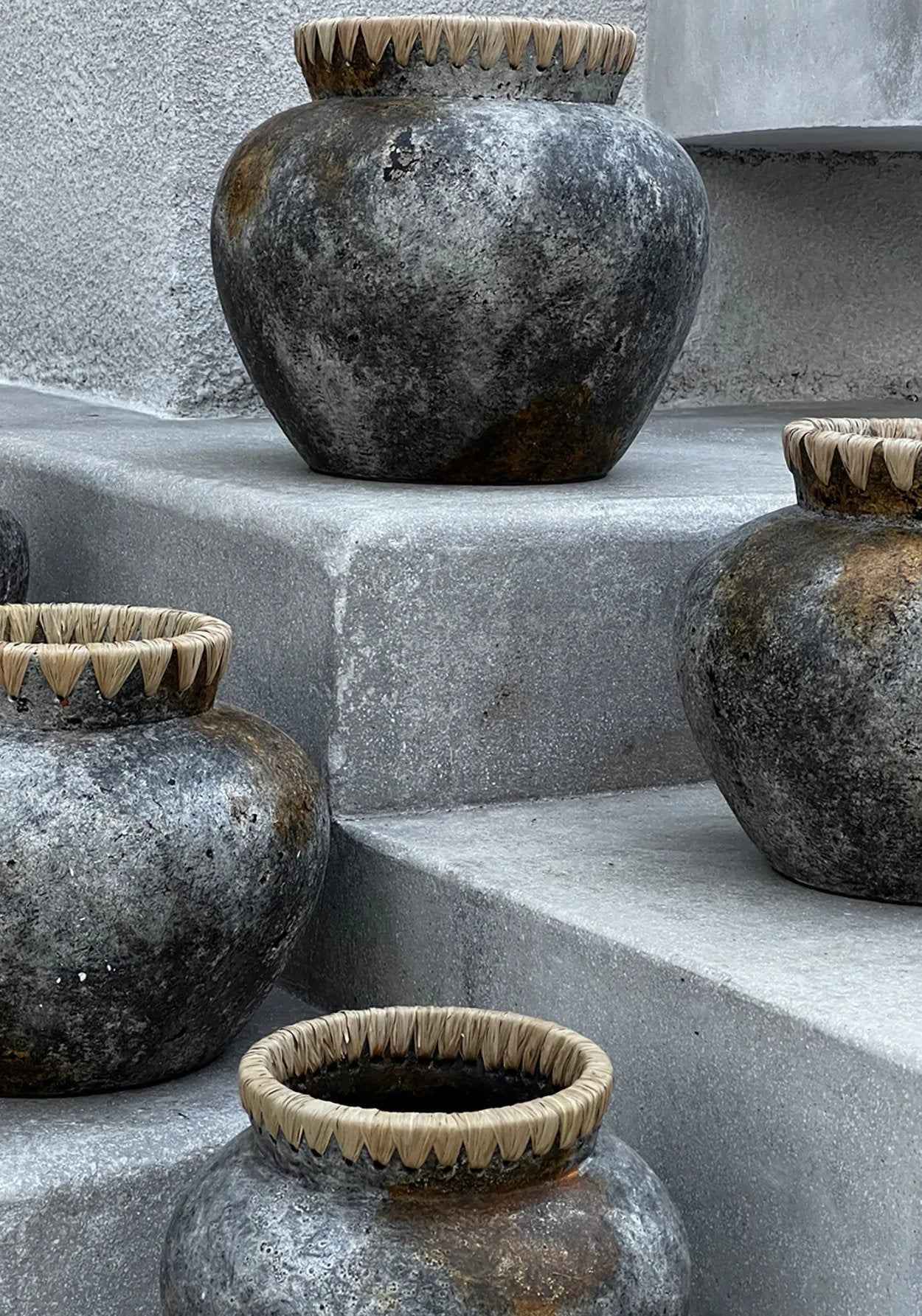 The Styly Vase - Antique Grey - S - Bambuá