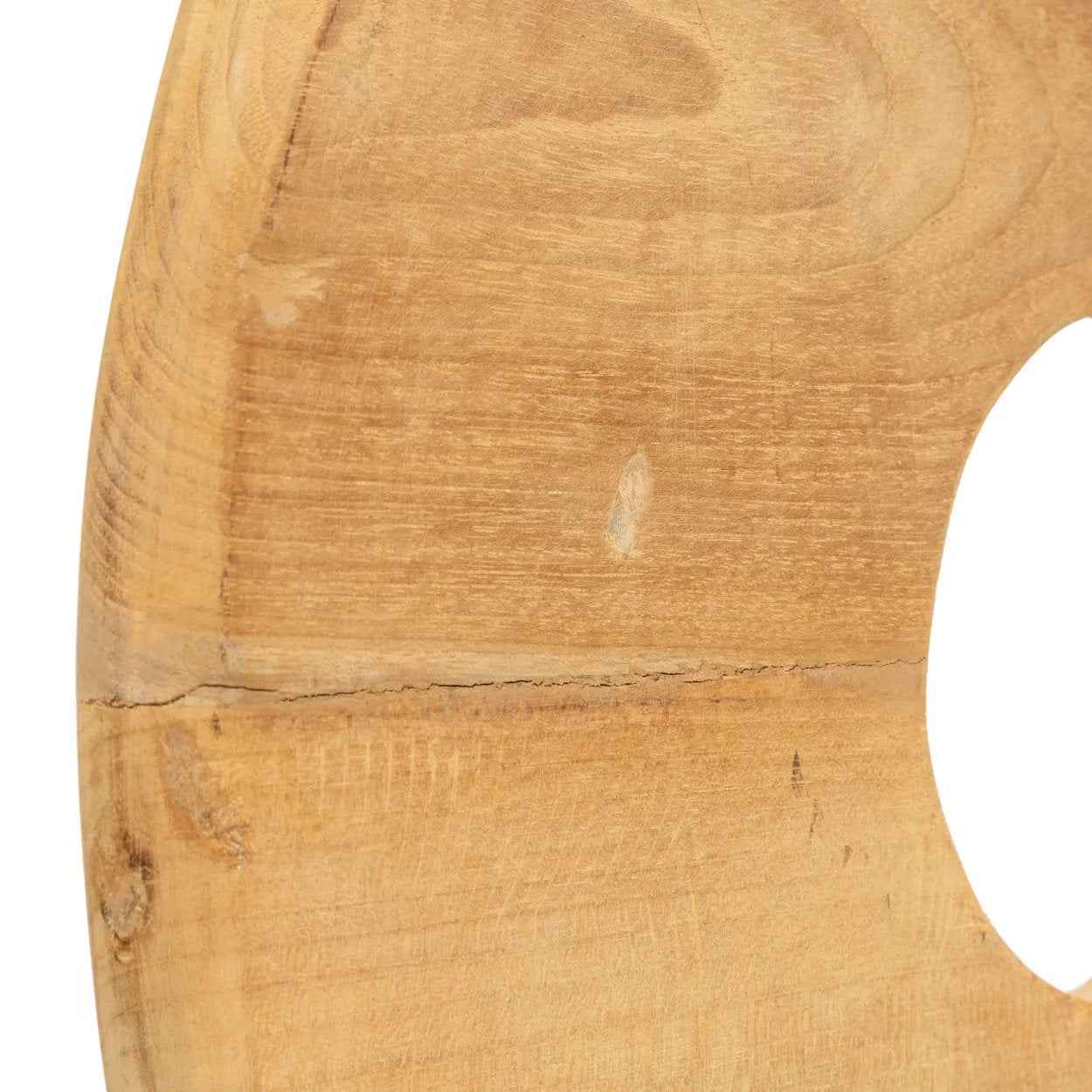 The Teak Disc on Stand - L - Bambuá