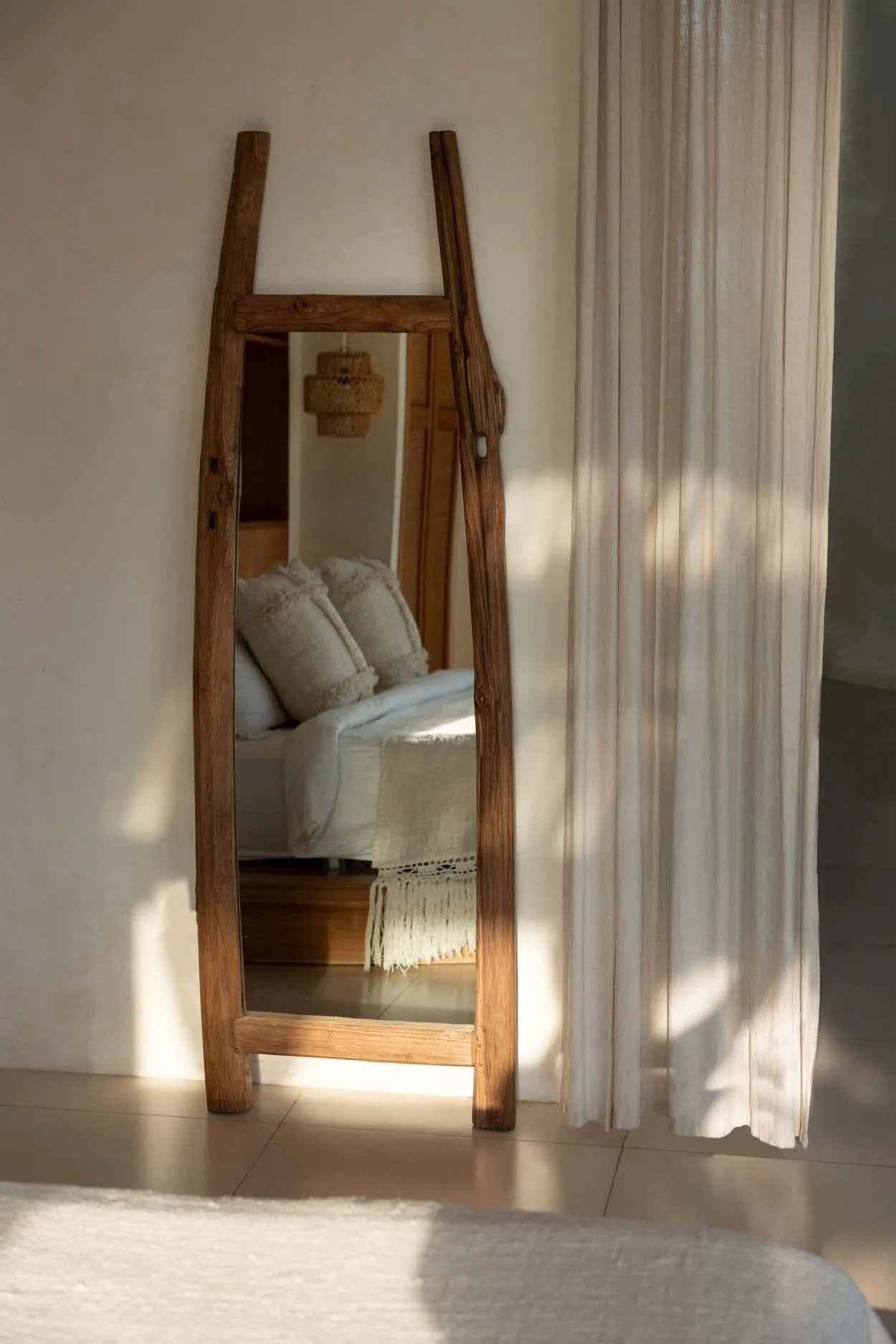 The Fabulook Dressing Room Mirror - Natural - Bambuá