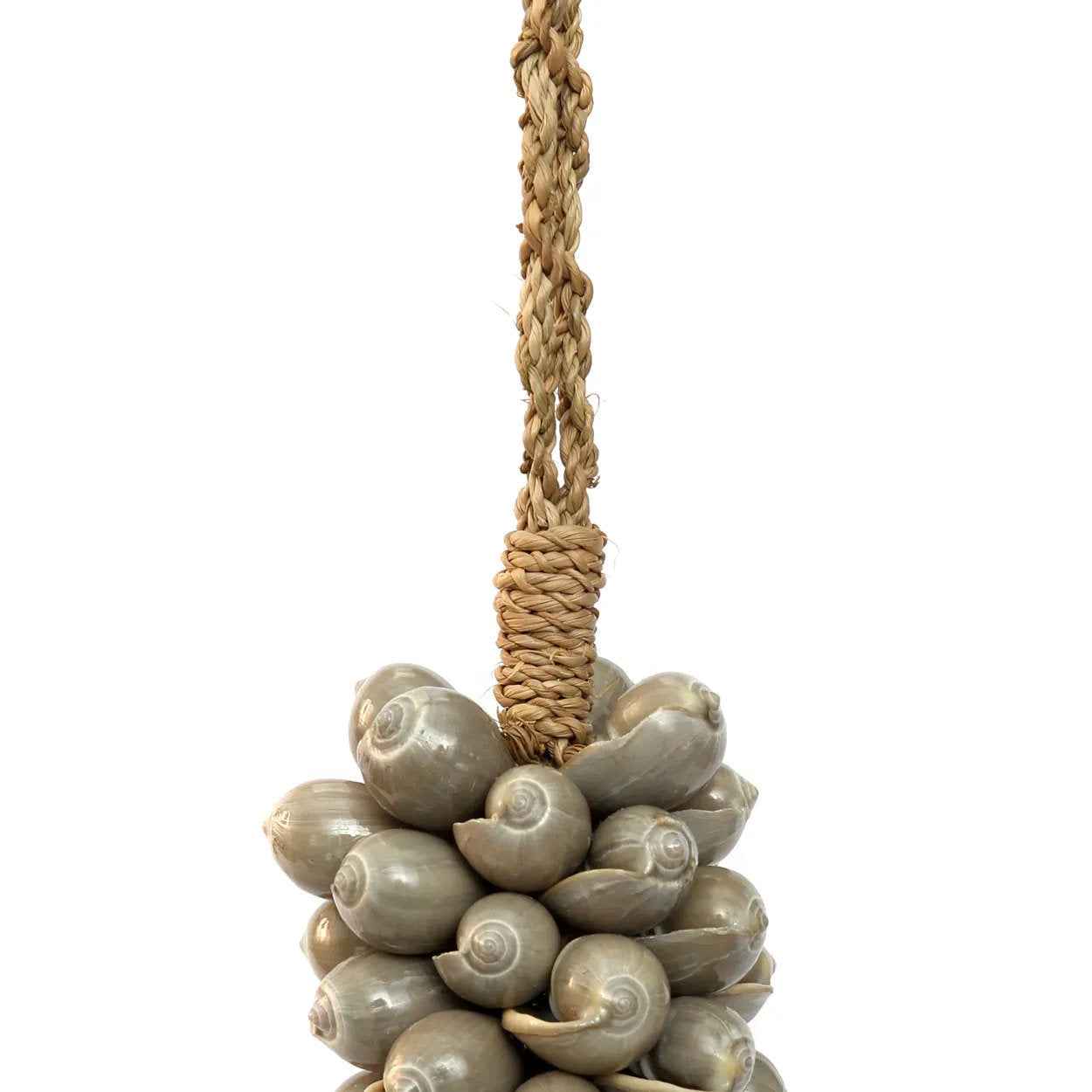 The Shell & Cotton Tassel - Grey - Bambuá