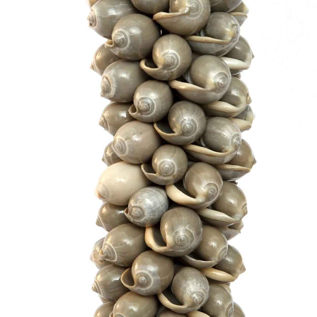 The Shell & Cotton Tassel - Grey - Bambuá