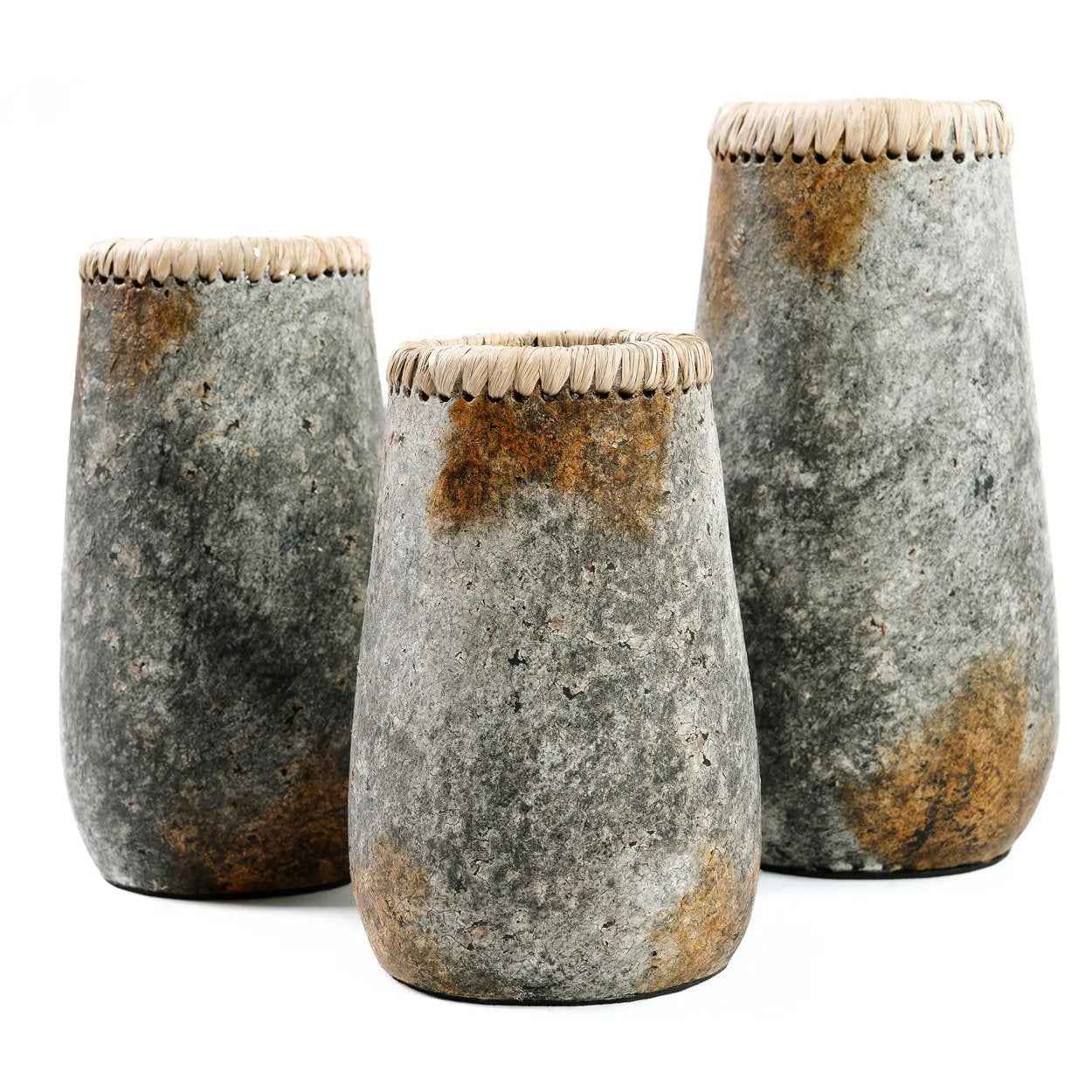 The Sneaky Vase - Antique Grey - L - Bambuá