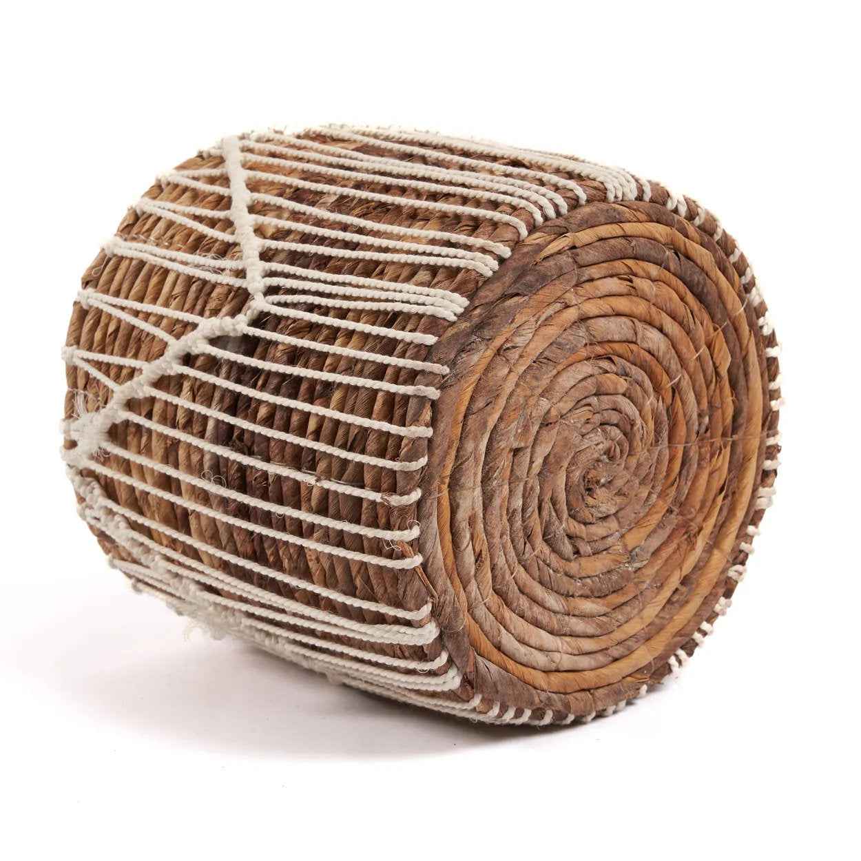 The Macra - mazing Basket - Natural White - L - Bambuá