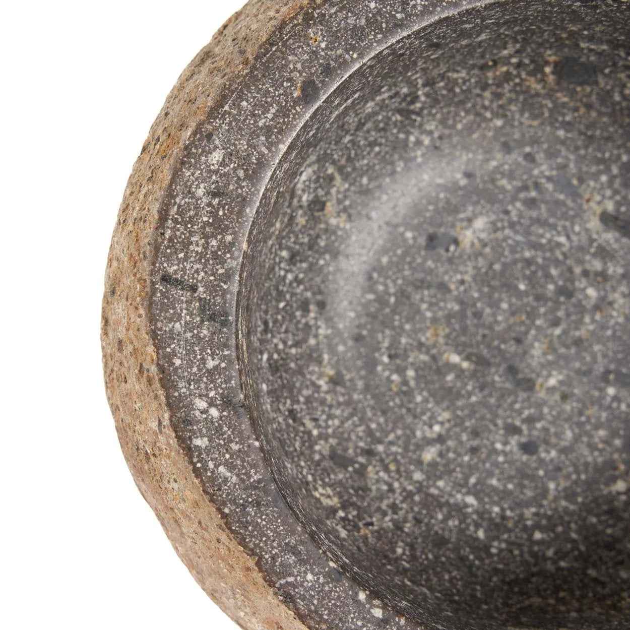 The River Stone Bowl - Black - M - Bambuá