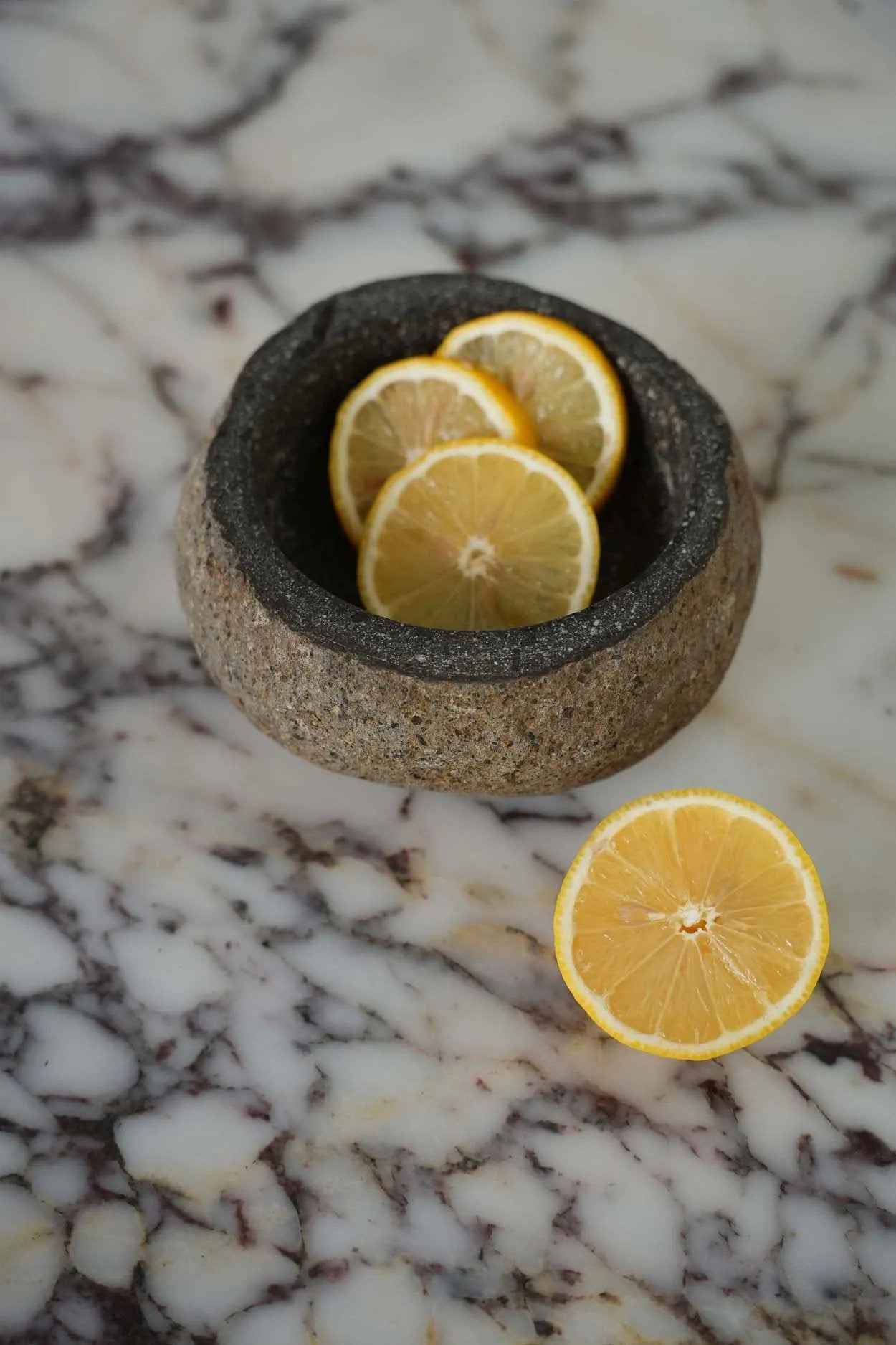 The River Stone Bowl - Black - M - Bambuá
