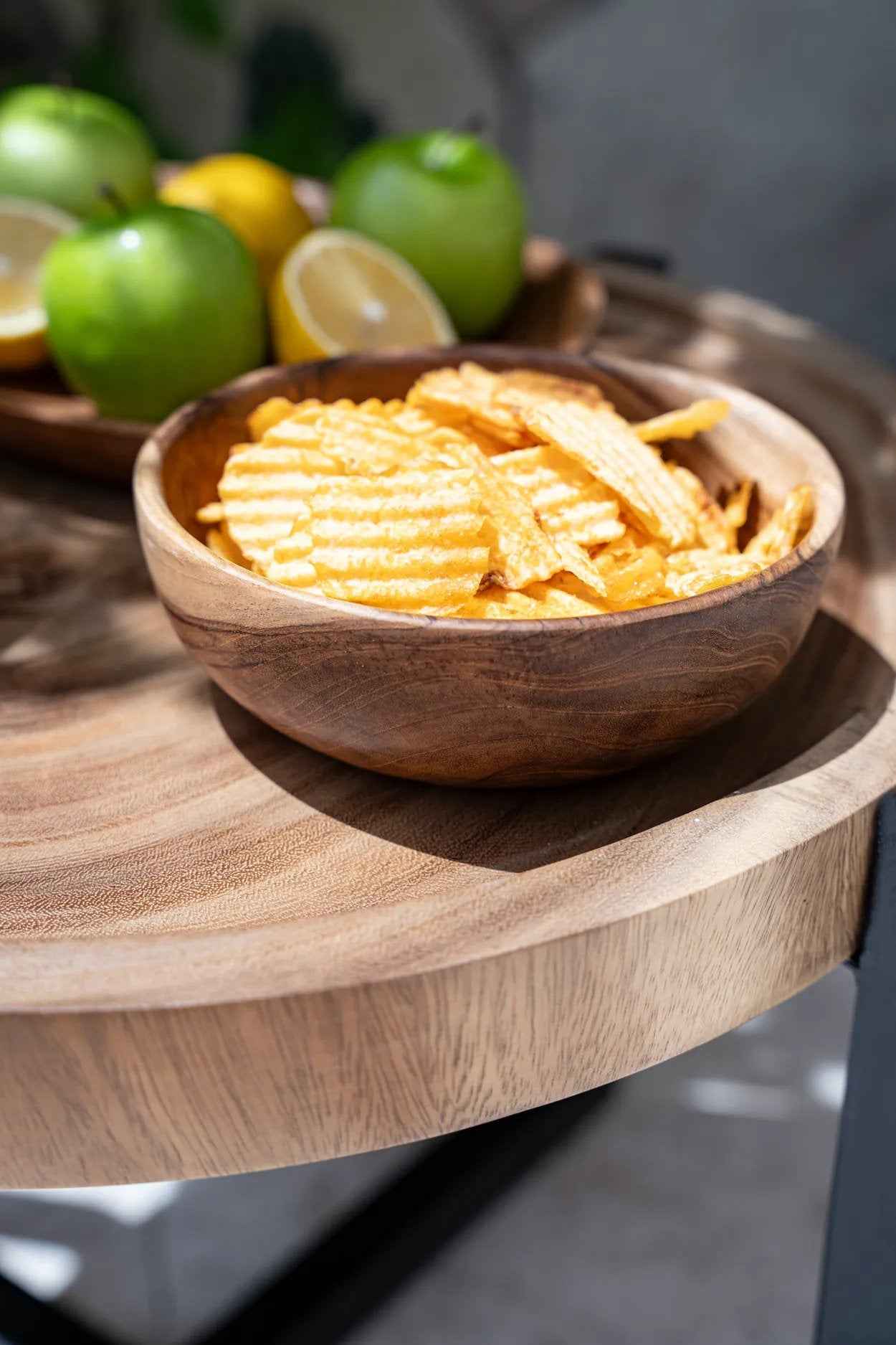 The Teak Root Snack Bowl - S - Bambuá