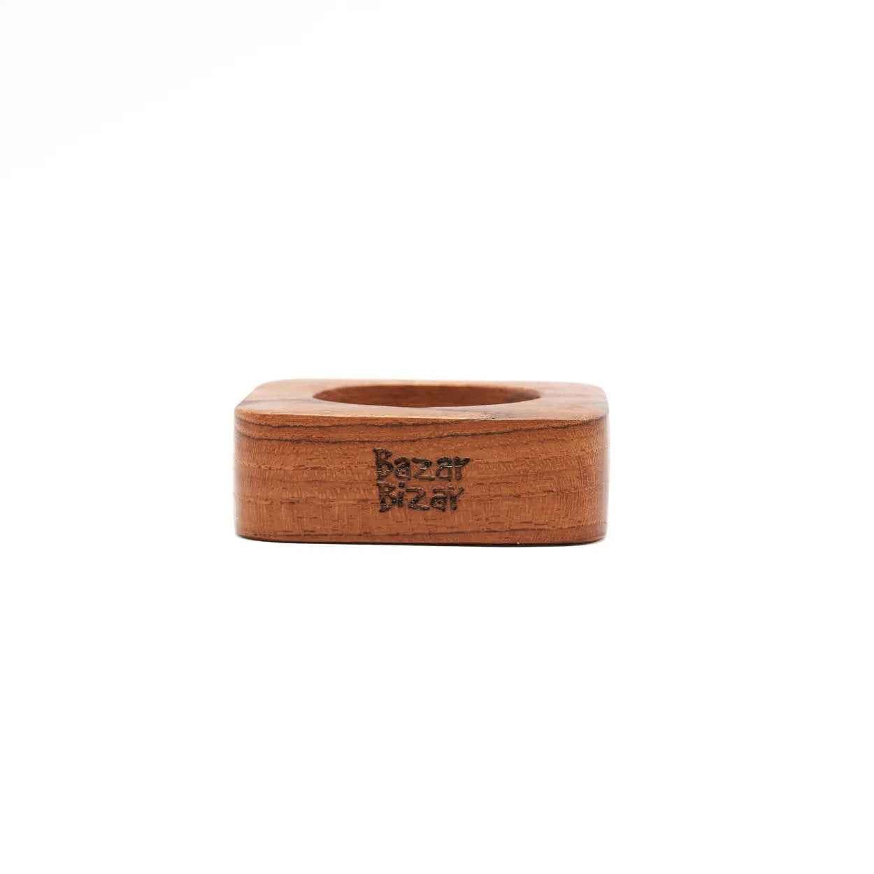 The Teak Root Napkin Rings - Set of 4 - Bambuá