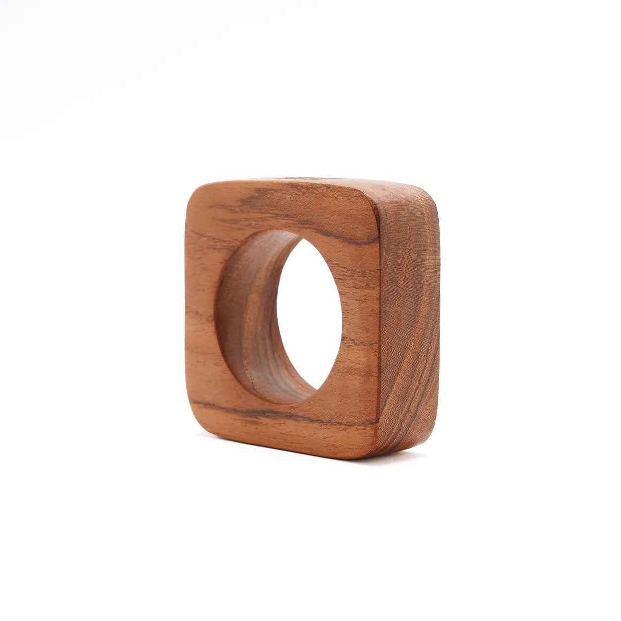 The Teak Root Napkin Rings - Set of 4 - Bambuá