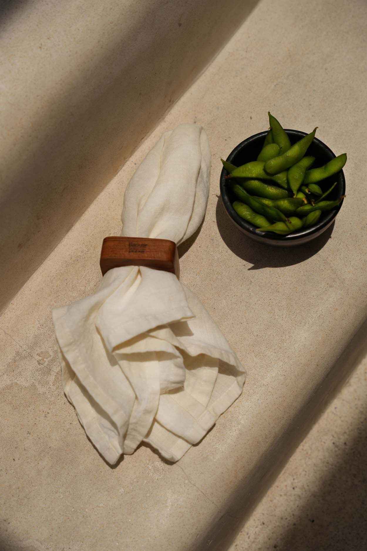 The Teak Root Napkin Rings - Set of 4 - Bambuá