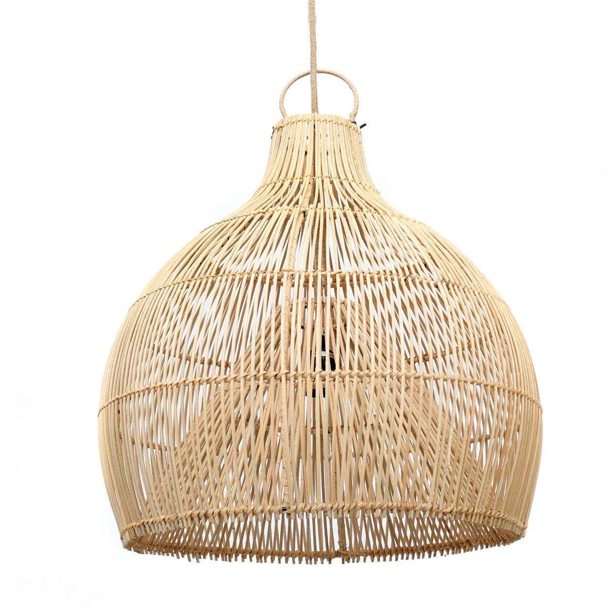 The Lobster Trap Pendant - Natural - L - Bambuá
