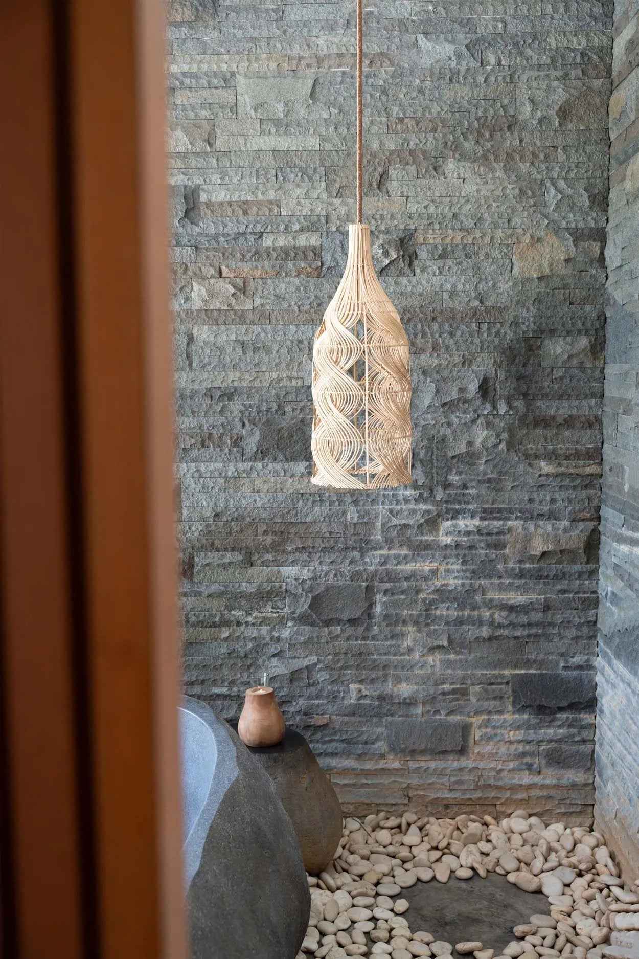 The Garaffa Pendant - Natural - L - Bambuá