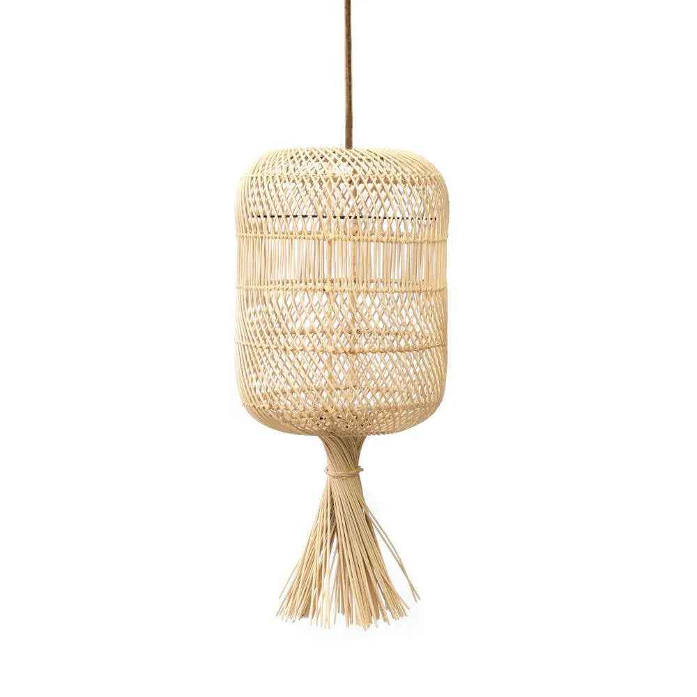 The Dumpling Floor Lamp - Pendant - Natural - S - Bambuá