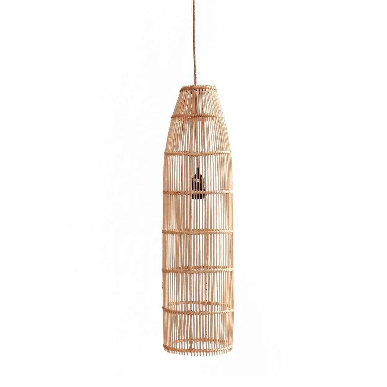 The Fish Trap Pendant - Natural - L - Bambuá