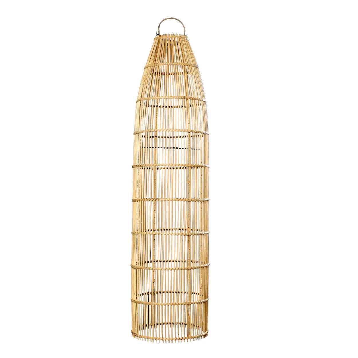 The Fish Trap Pendant - Natural - L - Bambuá