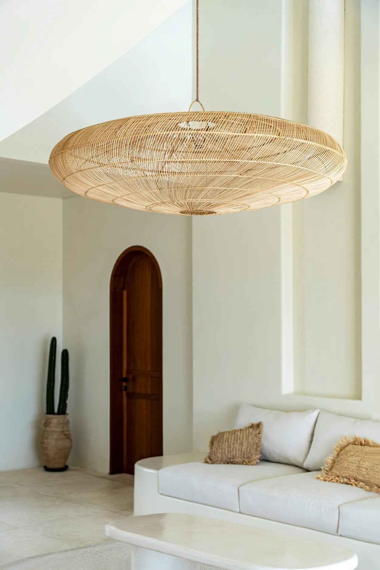 The Macaron Pendant - Natural - XL - Bambuá