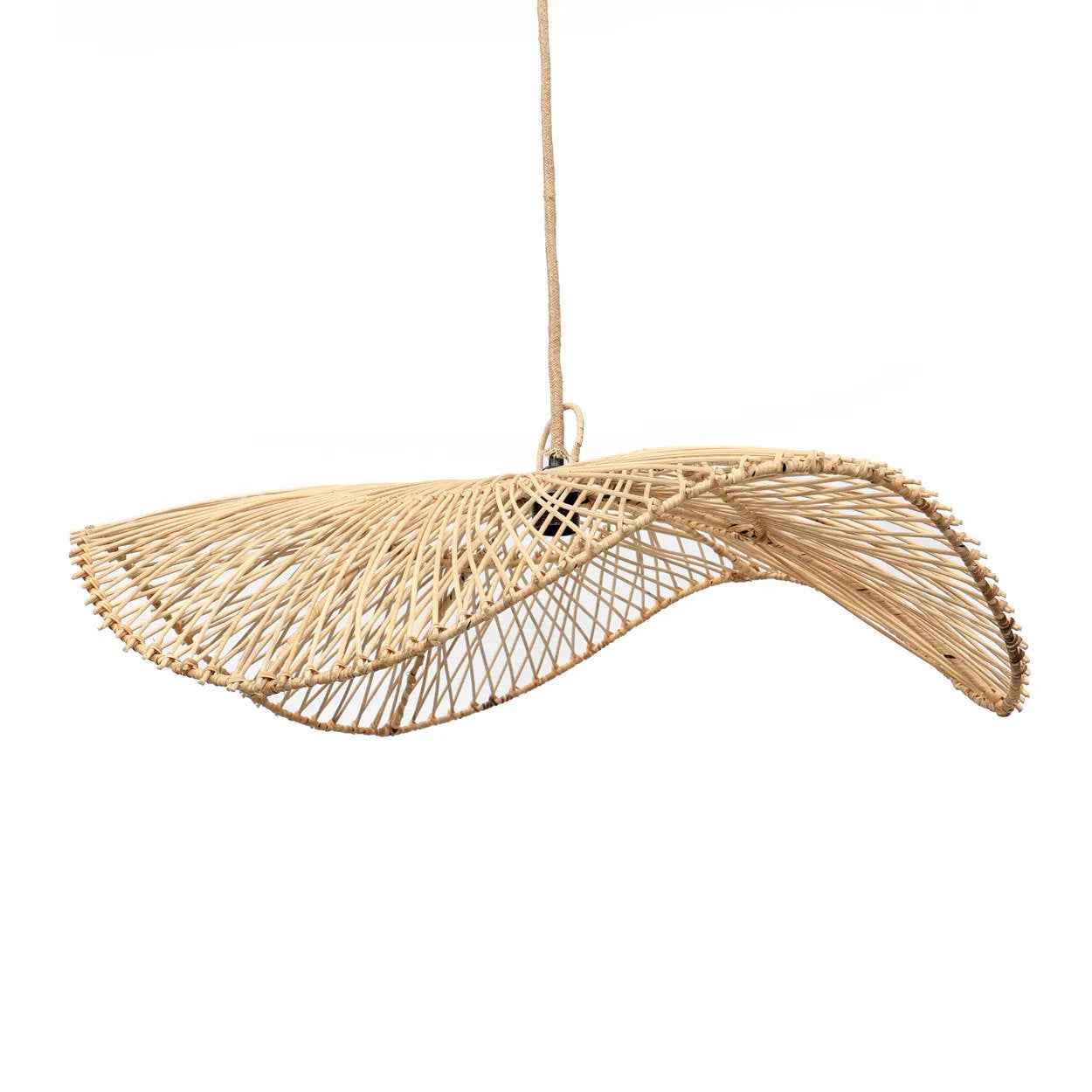 The Chapeau Pendant - Natural - L - Bambuá