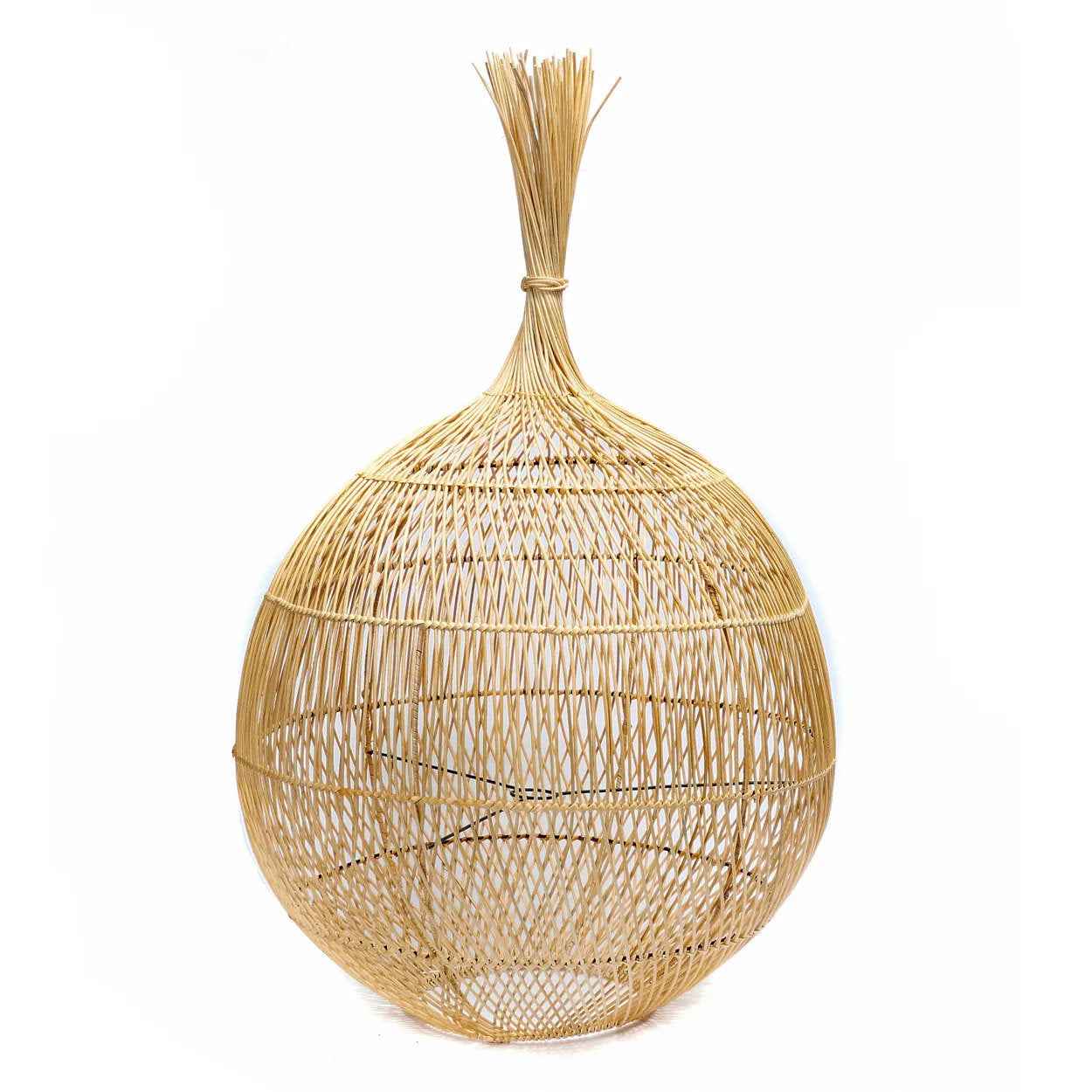 The Wonton Floor Lamp - Pendant - Natural - Bambuá