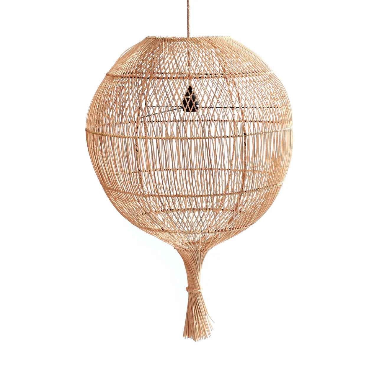 The Wonton Floor Lamp - Pendant - Natural - Bambuá