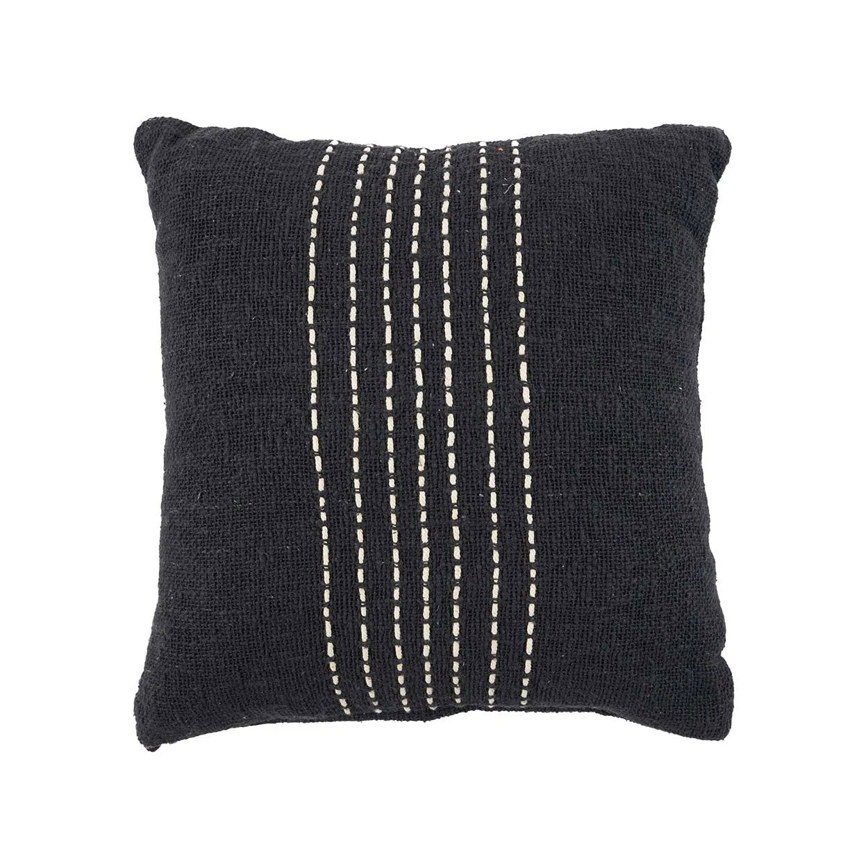 Black cushion covers, perfect for square couch pillows
