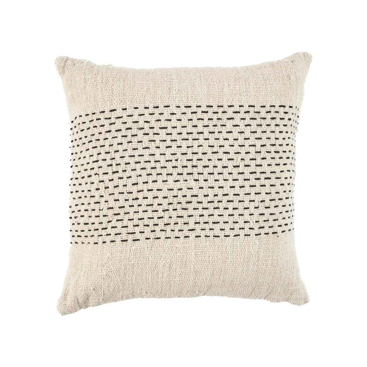 The Misty Cushion Cover - Natural Black - Bambuá