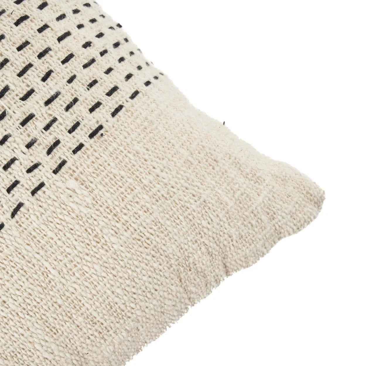 The Misty Cushion Cover - Natural Black - Bambuá