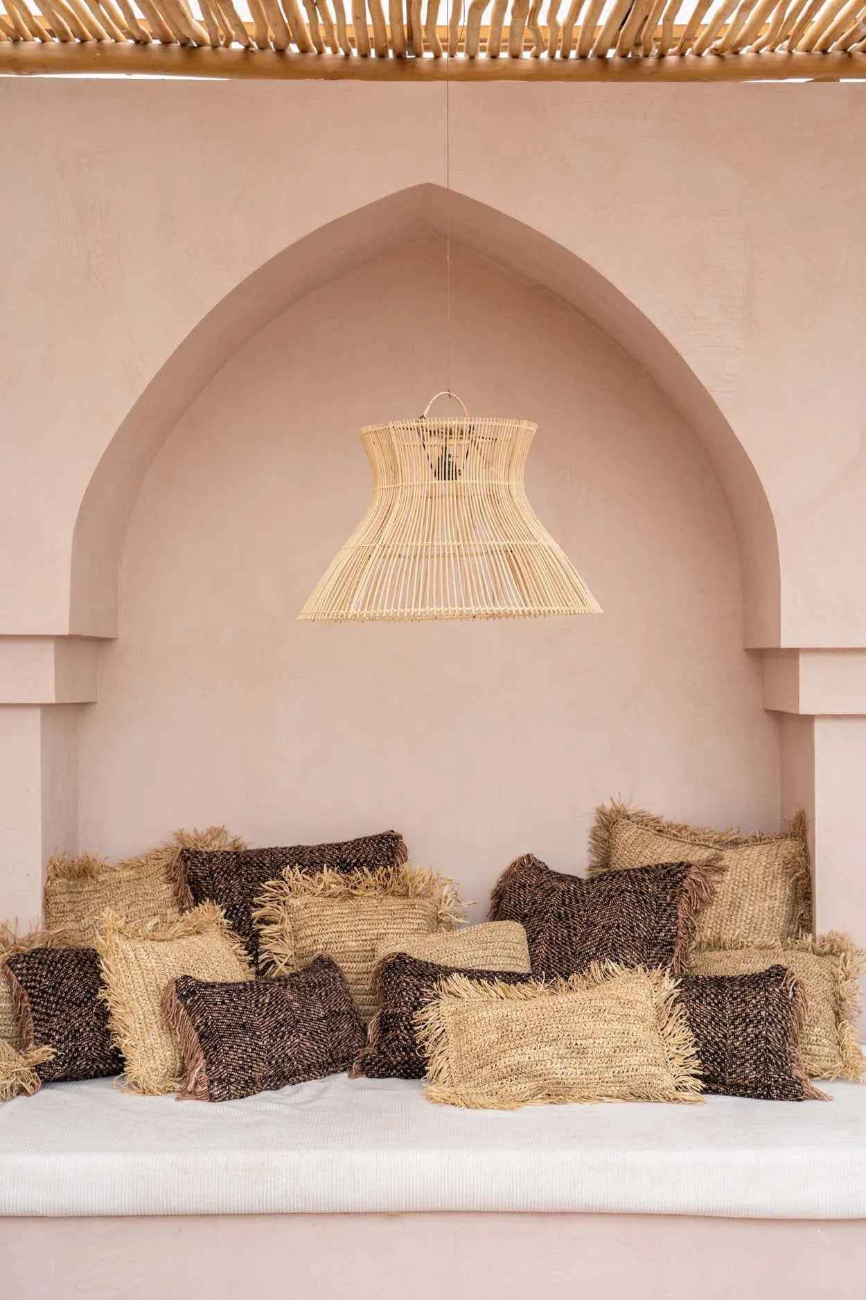 The Oh My Gee Cushion Cover - Black Copper - 30x50 - Bambuá