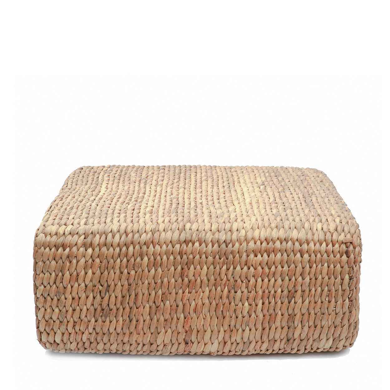 The Hyacinth Pouffe Square - Natural - M - Bambuá
