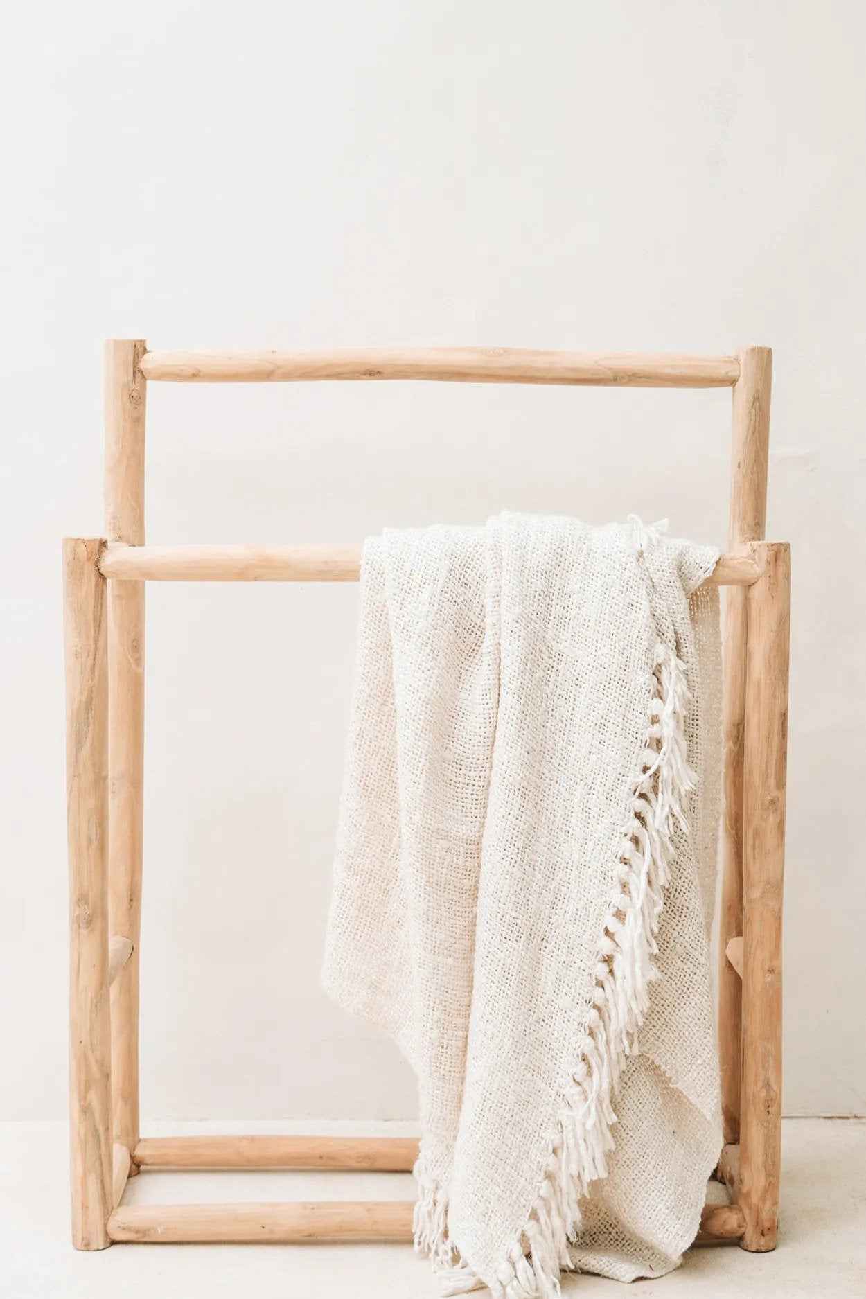 The s'il vous Plaid - Cream - Bambuá