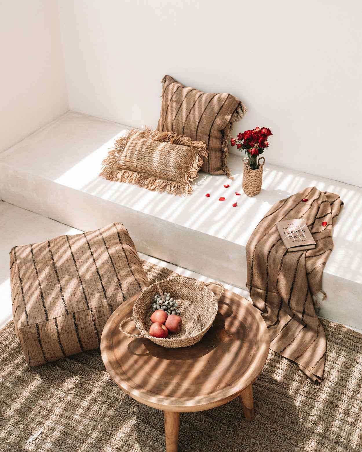 The s'il vous Plaid - Beige Black - Bambuá
