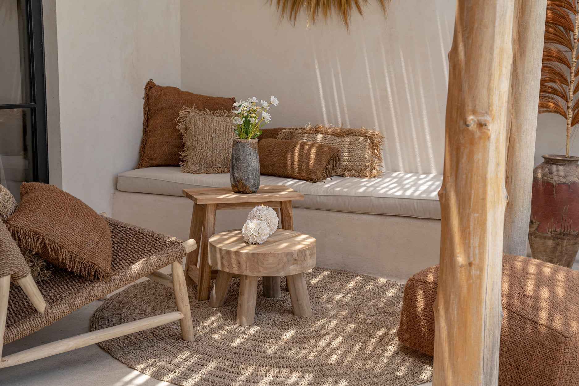 The Oh My Gee Cushion Cover - Brown - 40x40 - Bambuá