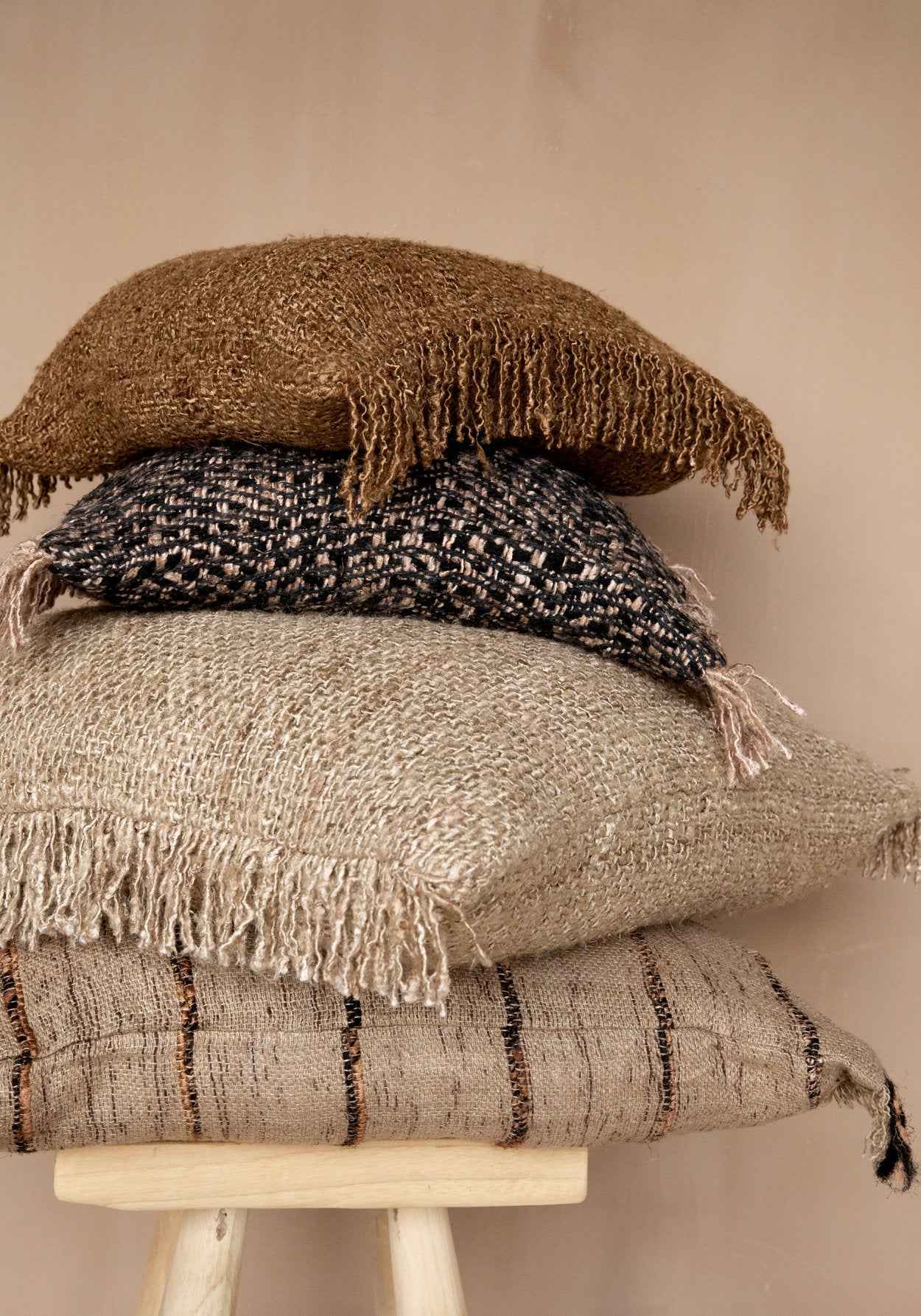 The Oh My Gee Cushion Cover - Brown - 40x40 - Bambuá