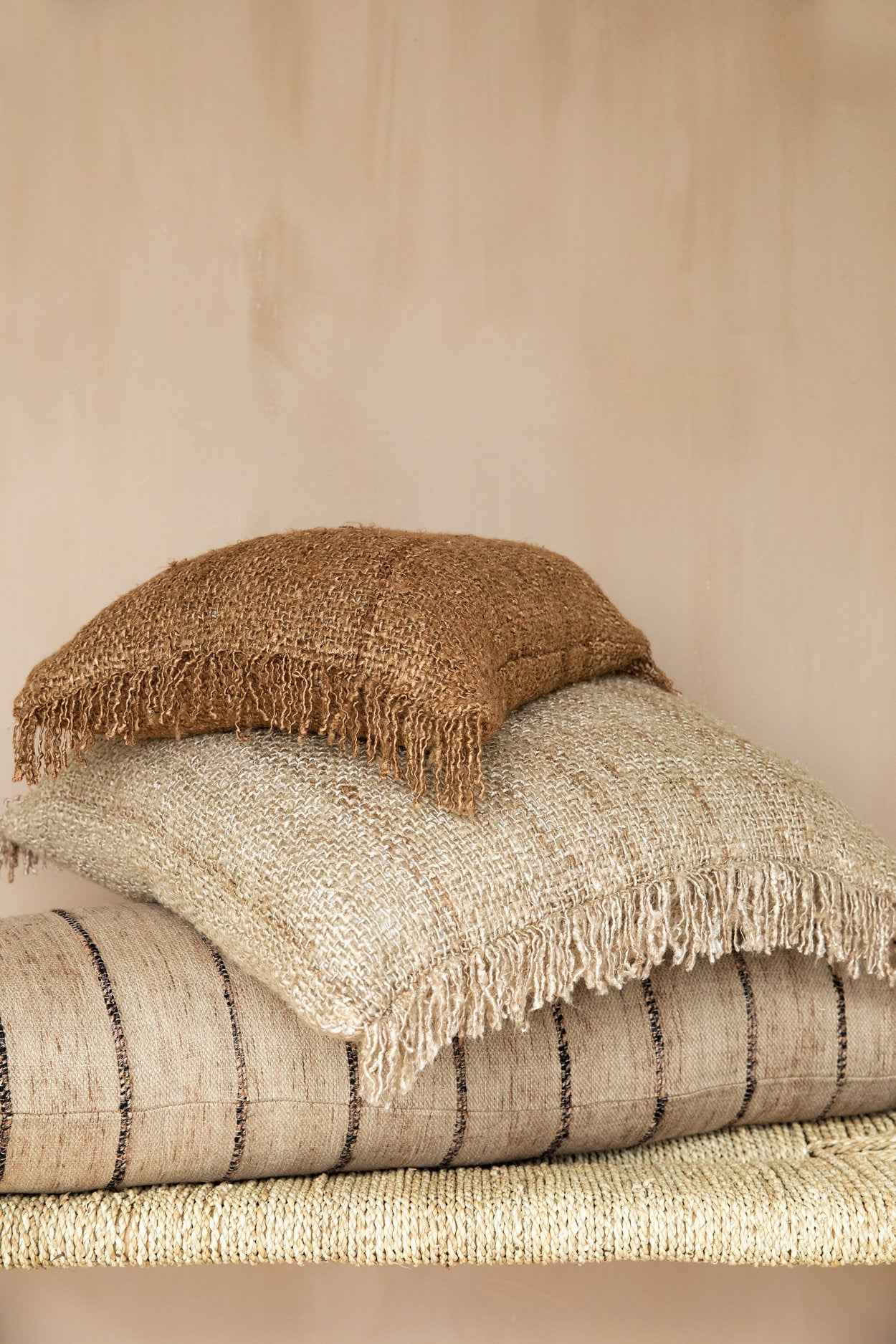 The Oh My Gee Cushion Cover - Brown - 40x40 - Bambuá
