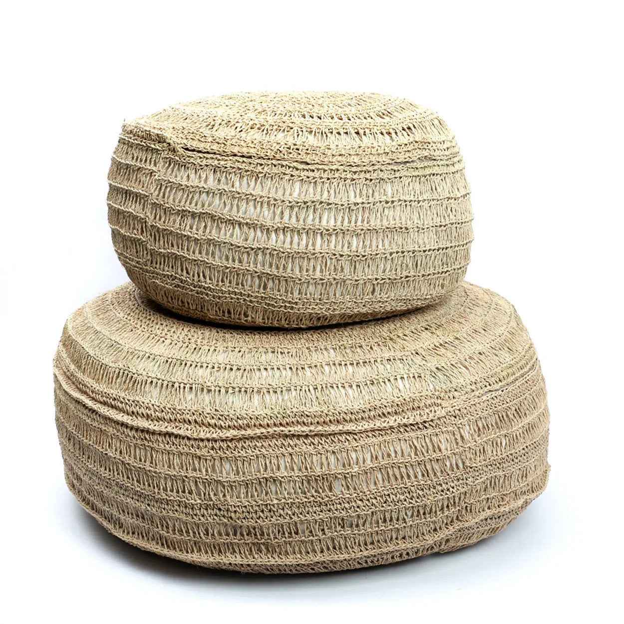 The Seagrass Pouffe - Natural - M - Bambuá