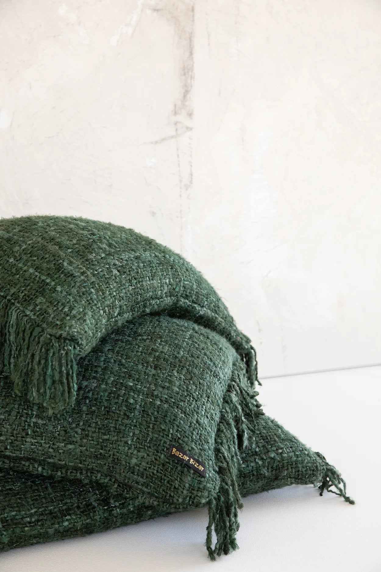 The Oh My Gee Cushion Cover - Forest Green - 60x60 - Bambuá
