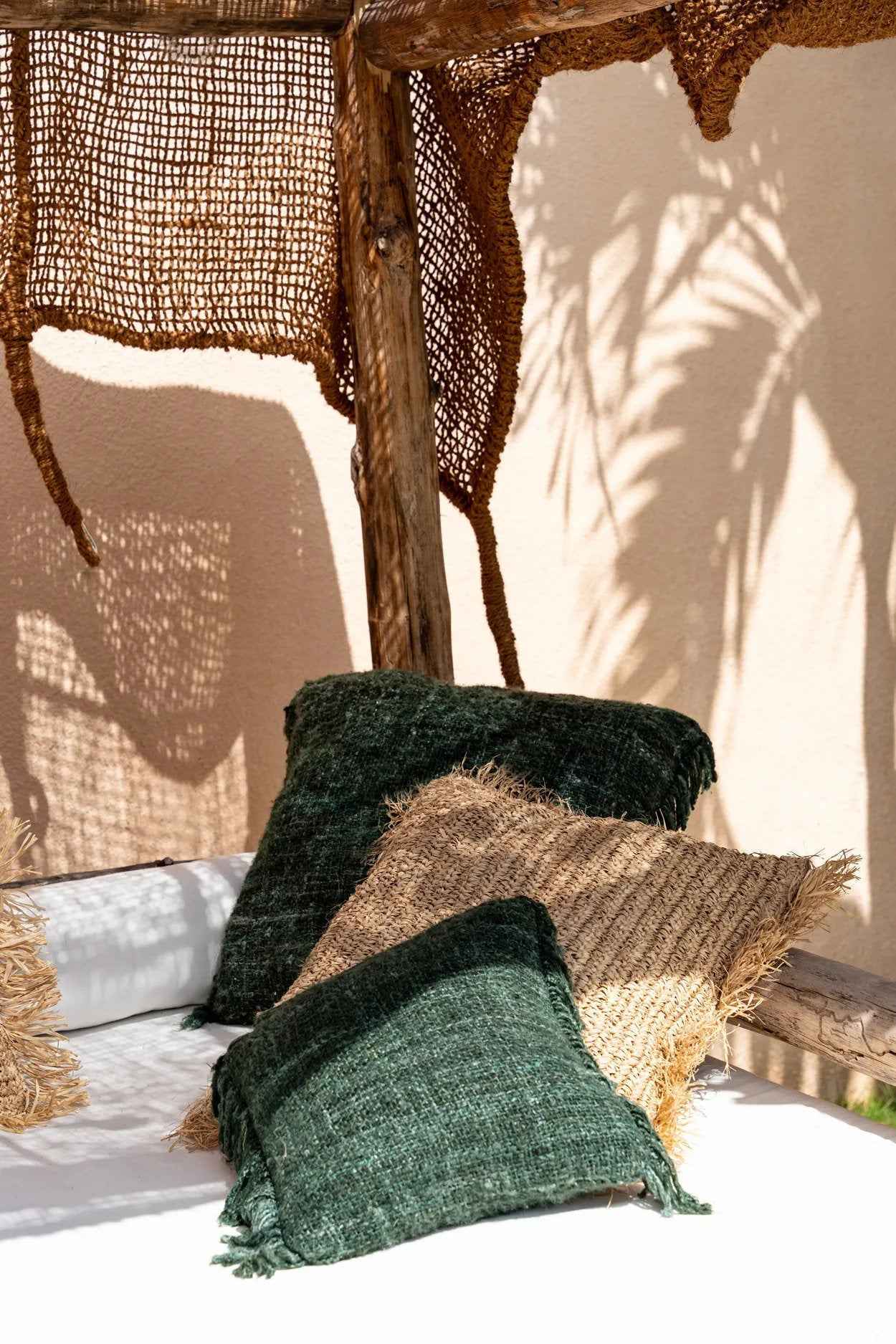 The Oh My Gee Cushion Cover - Forest Green - 60x60 - Bambuá
