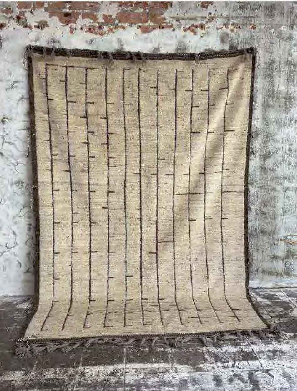 The Handwoven Afghan Rug #0298