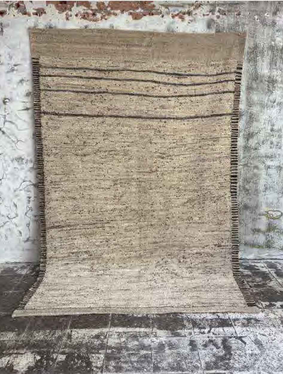 The Handwoven Afghan Rug 1355 - Bambuá