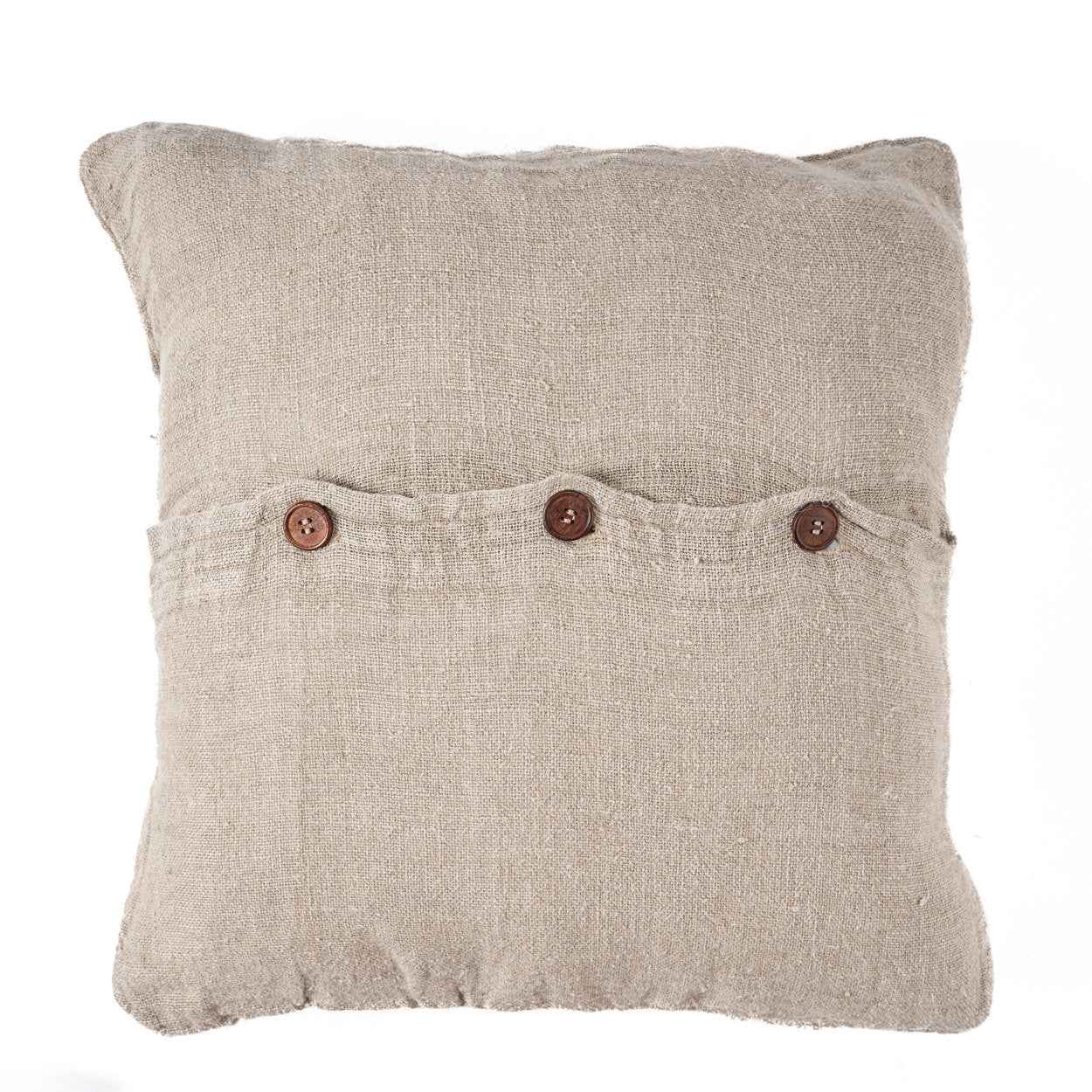 The Linen Edit Cushion Cover - Natural