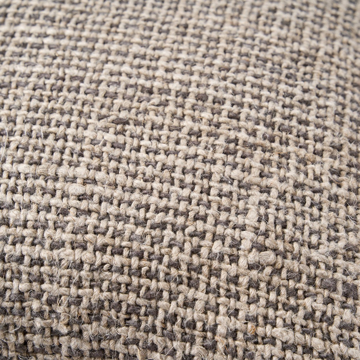 The Linen Grain Cushion Cover - Natural Black - Bambuá