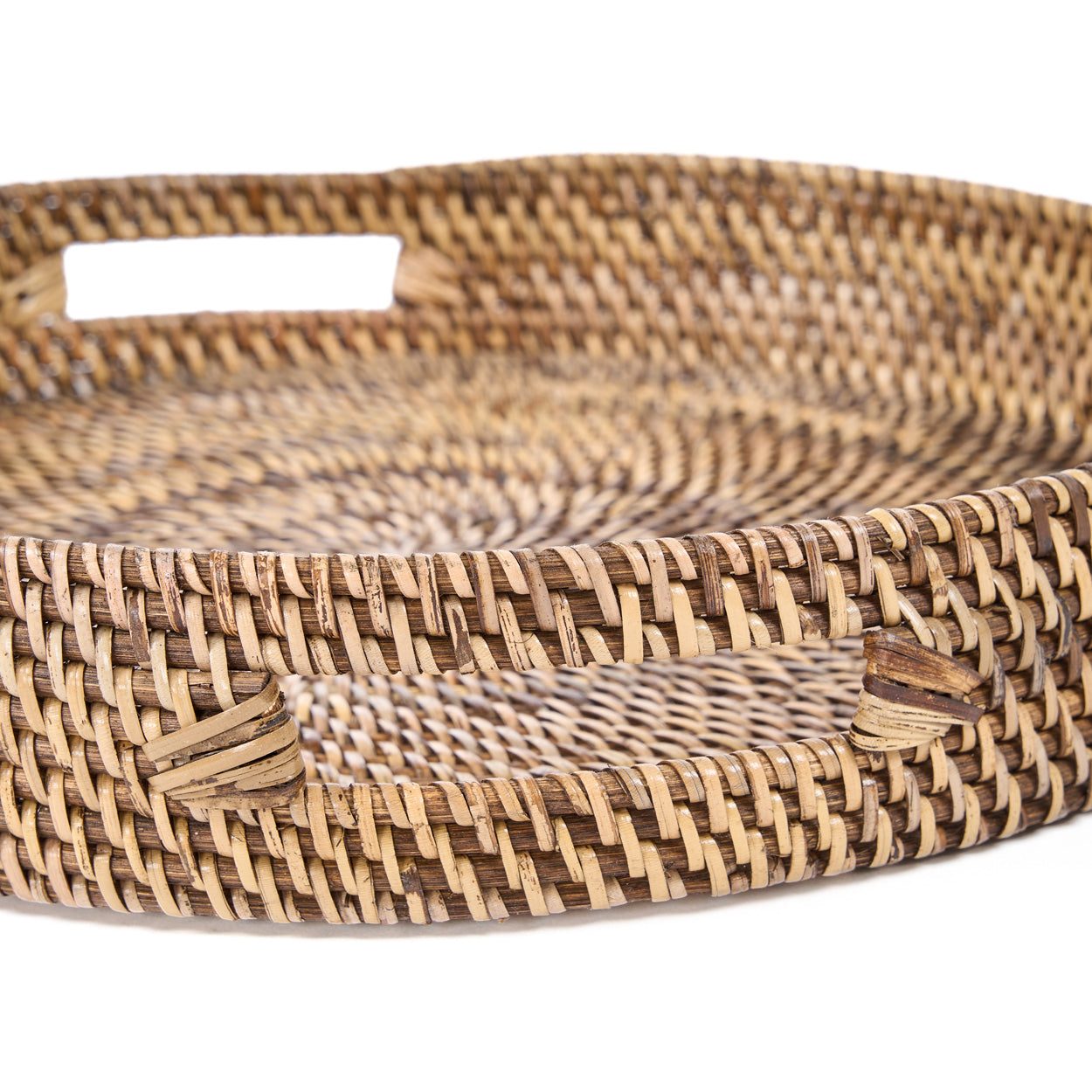 The Carry-All Tray Natural Brown M