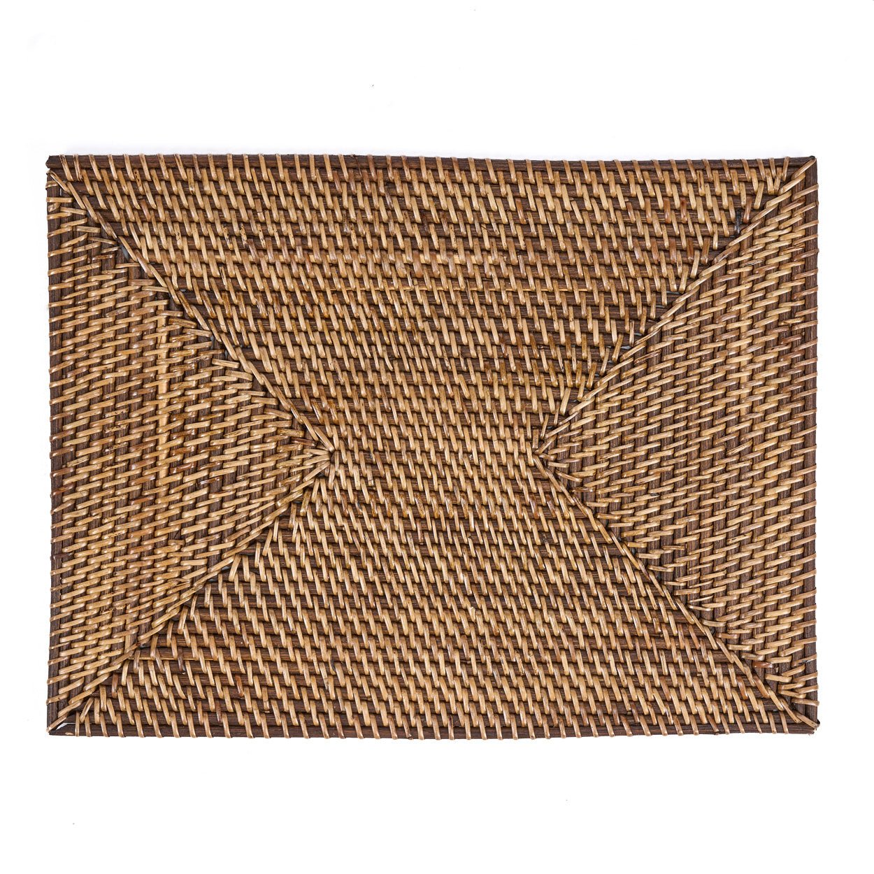 The Colonial Rectangular Placemat - Natural Brown - Bambuá