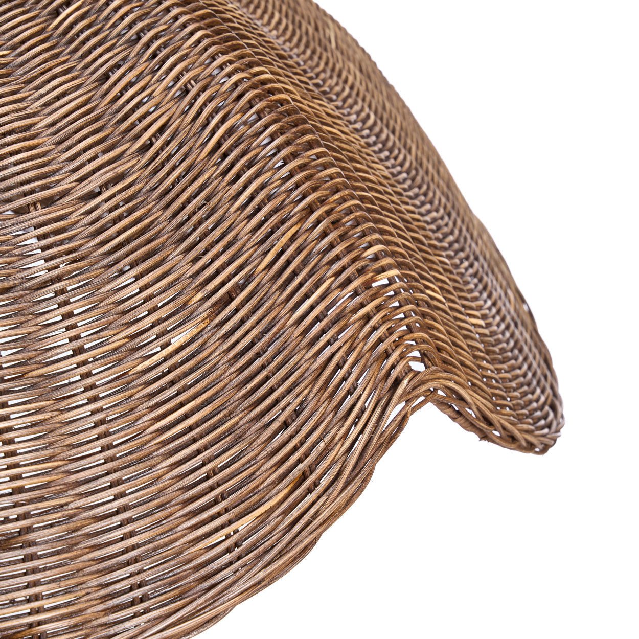 The Wave Pendant - Dark Walnut - L - Bambuá
