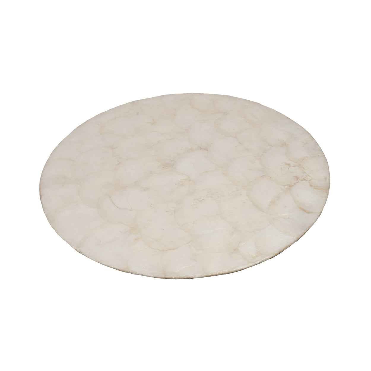 The Mother of Pearl Coaster - White - Bambuá