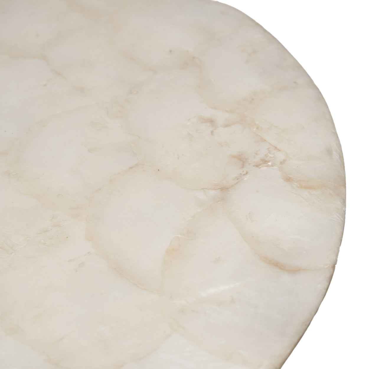 The Mother of Pearl Coaster - White - Bambuá
