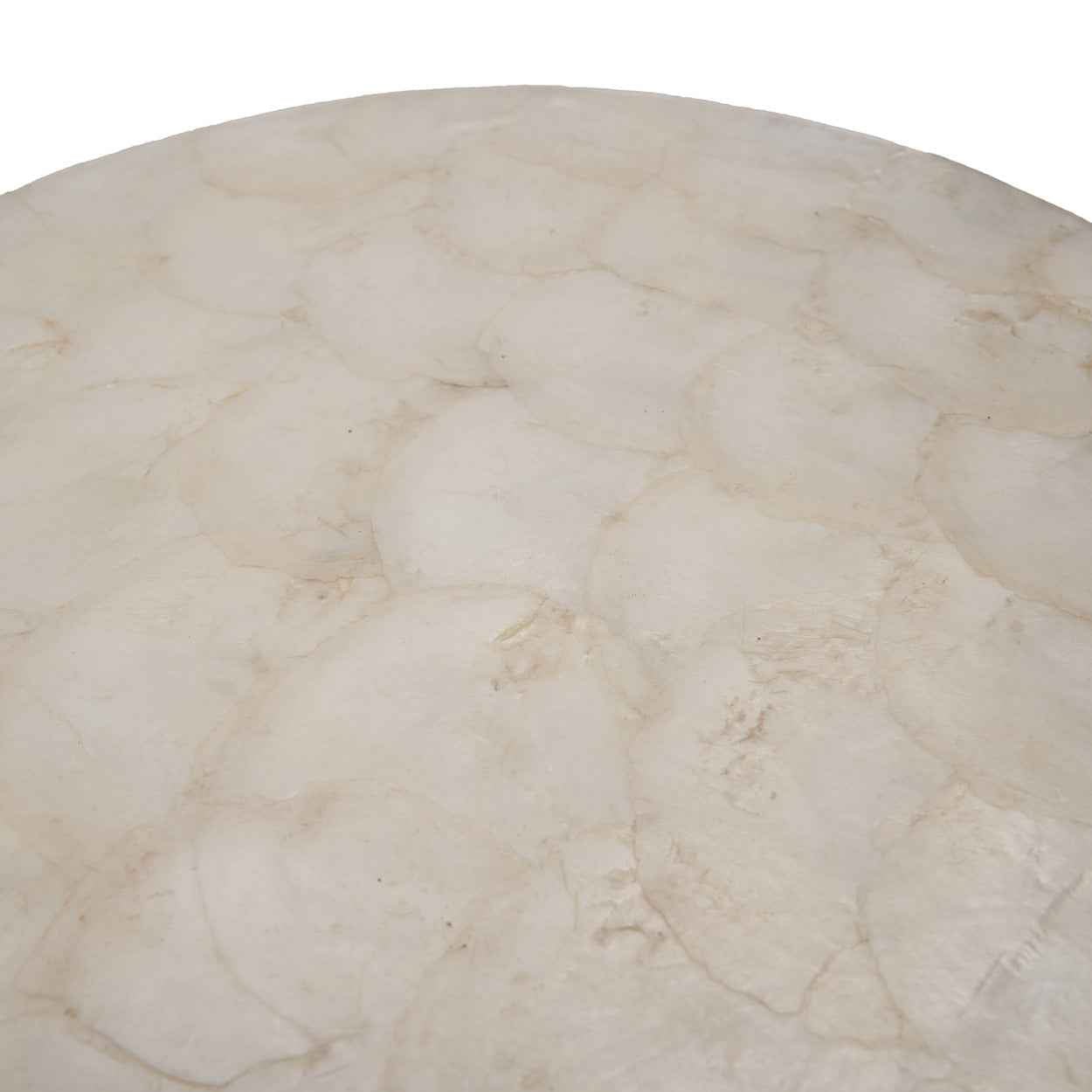 The Mother of Pearl Coaster - White - Bambuá